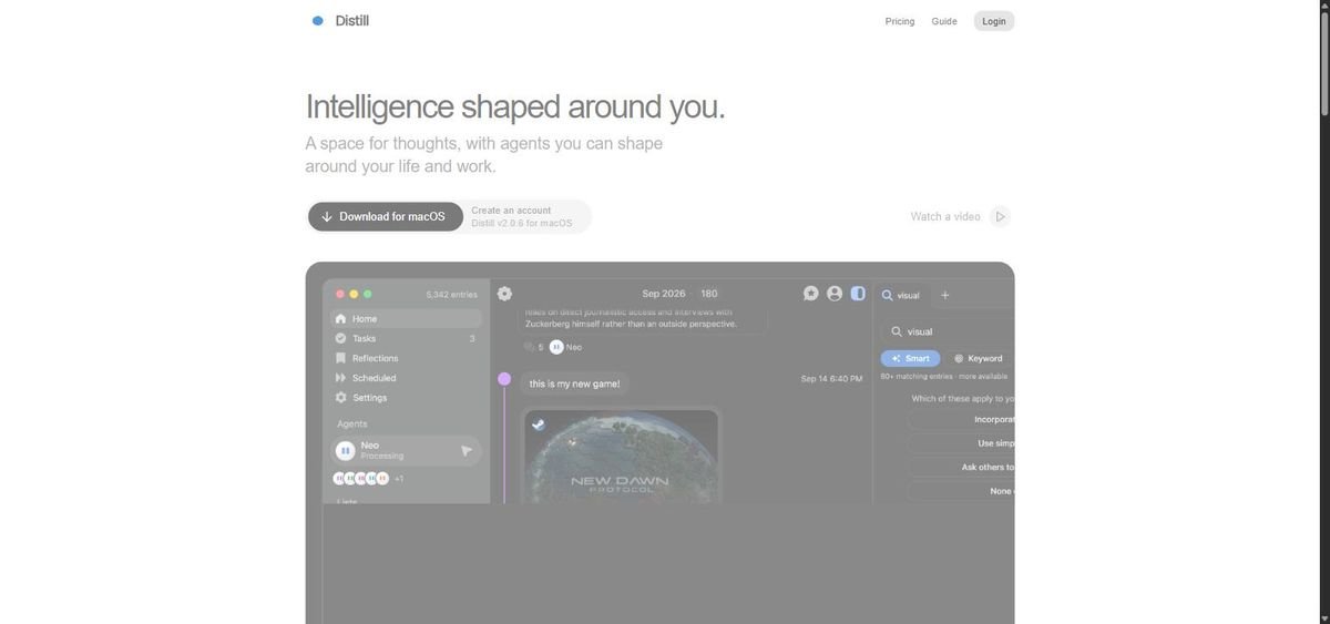 Distill website screenshot